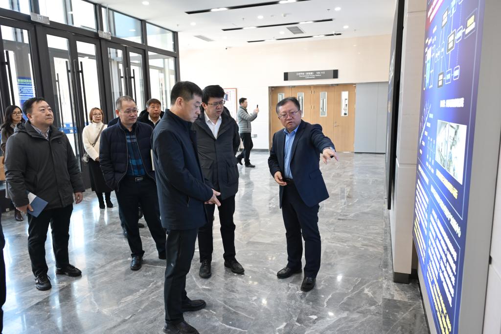 大连市市场监管局赴凌水湾实验室调研