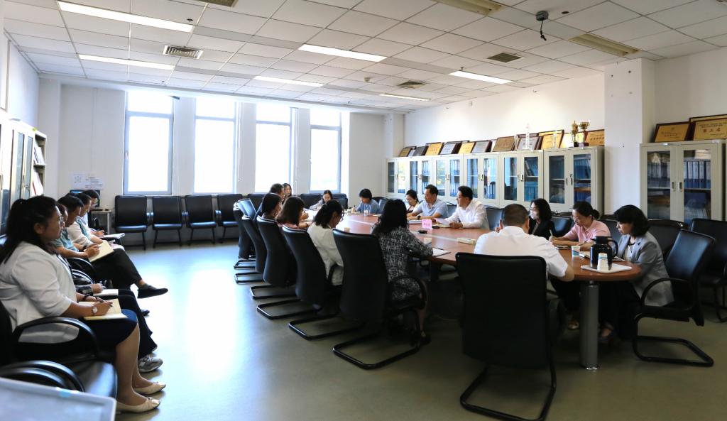 学校领导到基础医学院调研指导工作